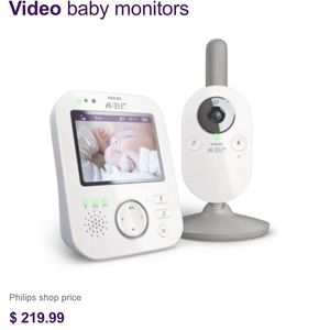 Philips AVENT Digital Video Baby Monitor, SCD843/37